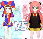 Nagniningning na Anime Star Dress Up